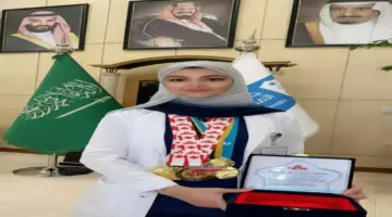 الجوهرة سعود القحطاني تحصد الجائزة الكبرى العالمية في جنيف كأول سعودية بالتاريخ